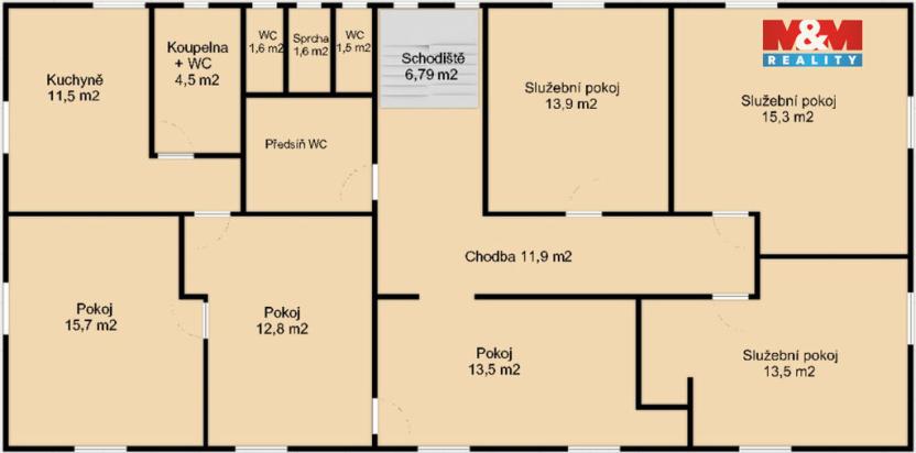 Prodej restaurace, Želízy, 640 m2