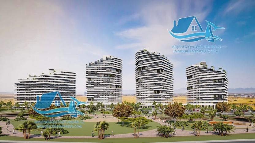 Prodej bytu 3+kk, Trikomo, Kypr, 92 m2