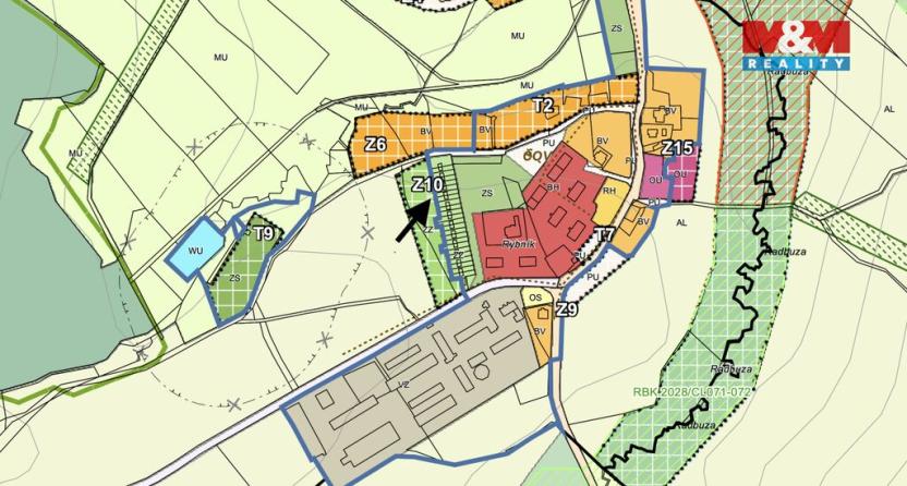 Prodej zahrady, Rybník, 410 m2