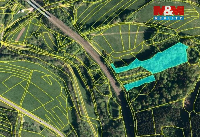 Prodej lesa, Lužná, 10226 m2