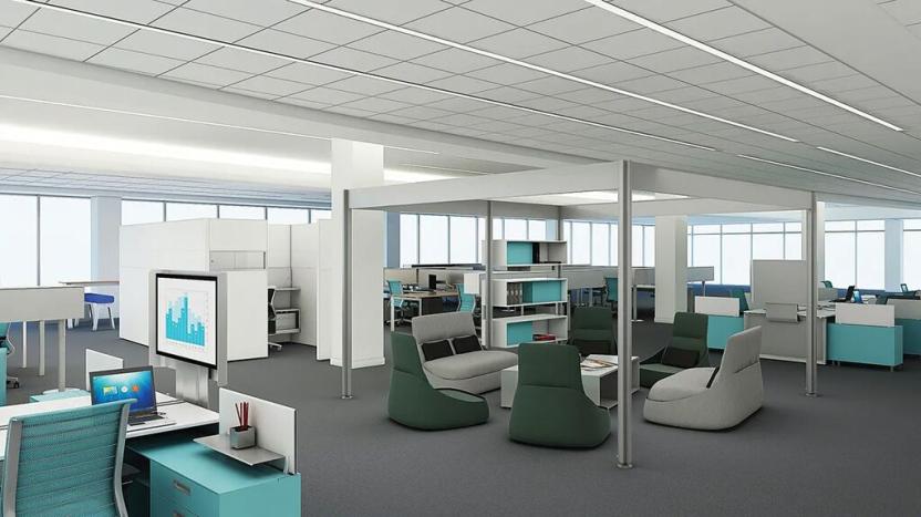 Pronájem kanceláře, Praha - Holešovice, Argentinská, 1990 m2