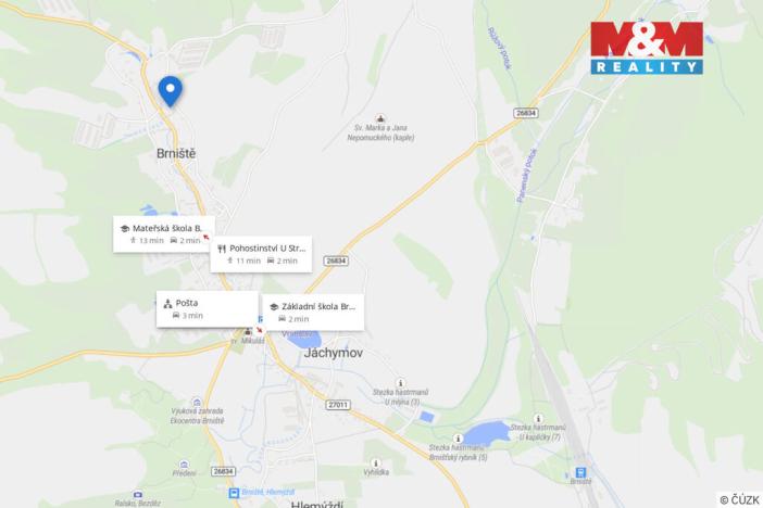 Pronájem rodinného domu, Brniště, 1266 m2