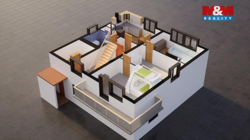 Prodej rodinného domu, Liběchov, Nad Hřištěm, 286 m2