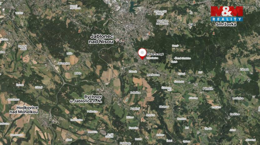 Prodej pozemku pro bydlení, Jablonec nad Nisou - Kokonín, 2165 m2