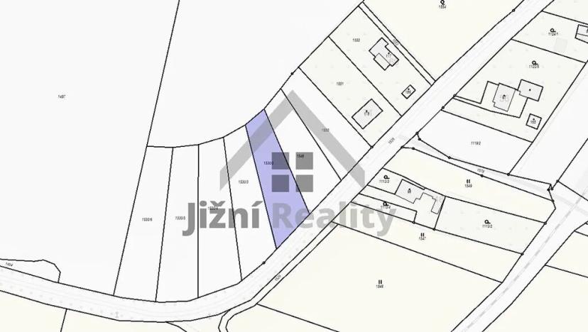 Prodej pozemku pro bydlení, Vlastec, 1043 m2