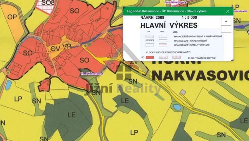Prodej pozemku pro bydlení, Bušanovice, 421 m2