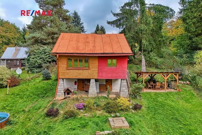 Prodej chaty, Stříbrná Skalice, osada Důle, 85 m2