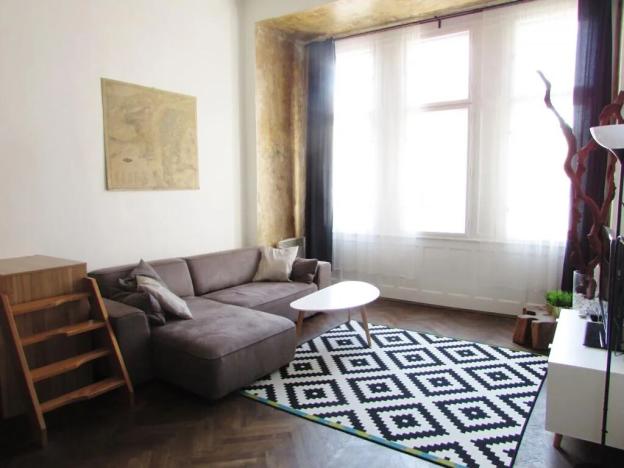 Pronájem bytu 2+kk, Praha - Karlín, Prvního pluku, 78 m2
