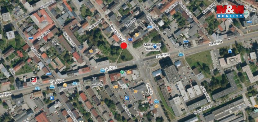 Pronájem obchodního prostoru, Ostrava - Mariánské Hory, Přemyslovců, 53 m2