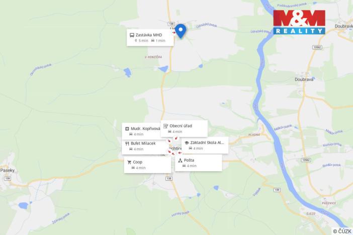 Prodej pozemku pro bydlení, Albrechtice nad Vltavou - Údraž, 2696 m2