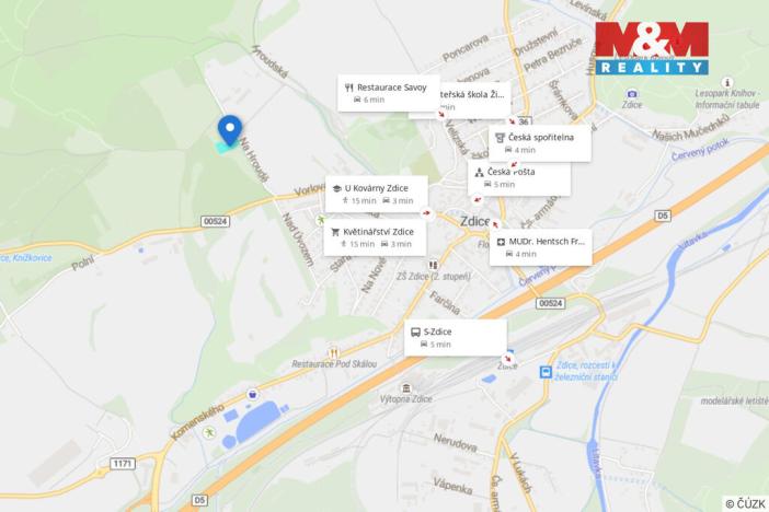 Prodej pozemku pro bydlení, Zdice, 1281 m2