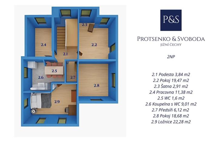Prodej vily, Bechyně, Čechova, 660 m2