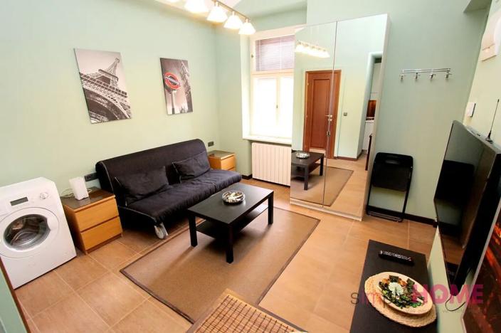 Pronájem bytu 1+kk, Praha - Žižkov, Cimburkova, 17 m2
