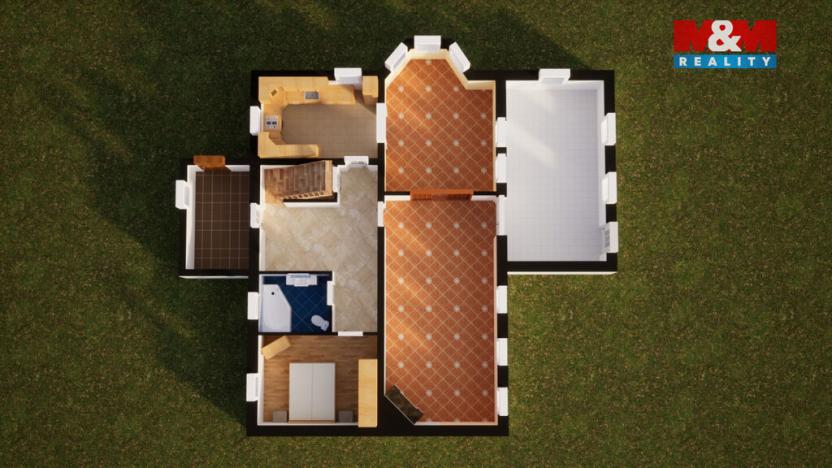 Prodej rodinného domu, Velké Chvojno - Malé Chvojno, 240 m2