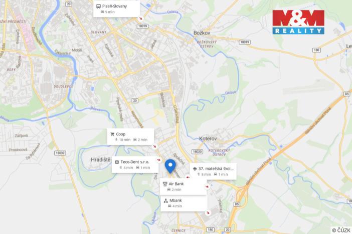 Pronájem bytu 2+1, Plzeň, Nepomucká, 55 m2