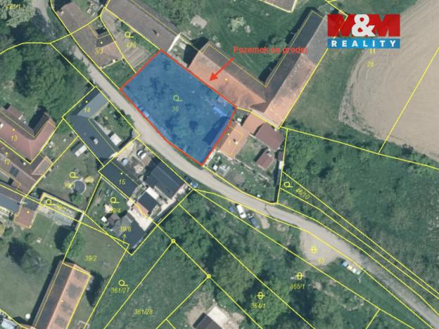 Prodej pozemku pro bydlení, Čížová - Borečnice, 605 m2