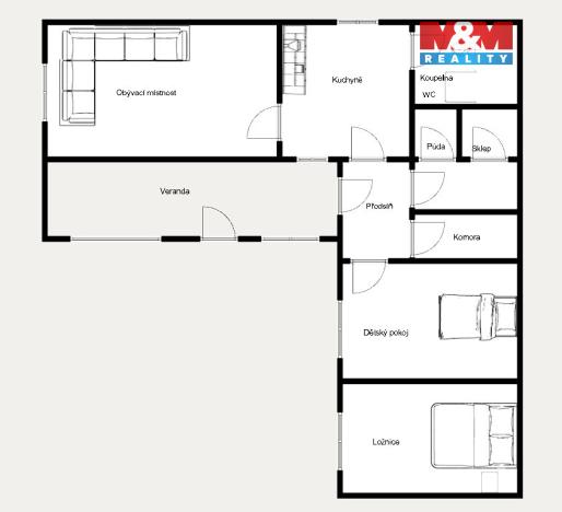 Prodej rodinného domu, Bratřice, 115 m2