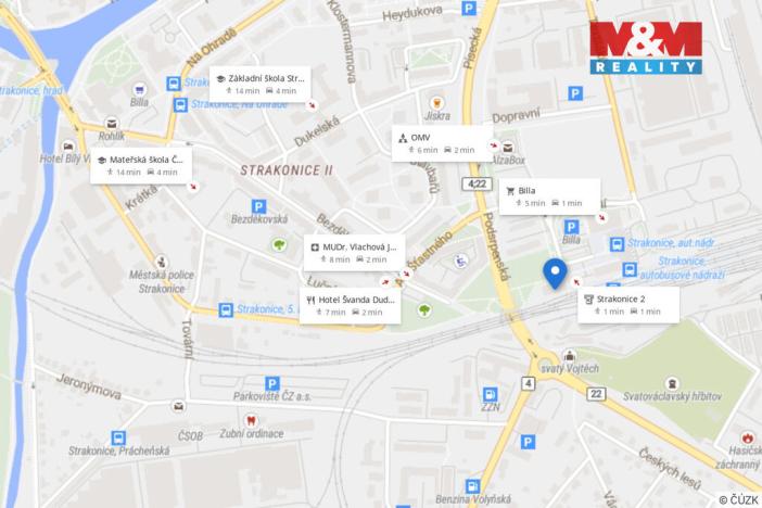 Pronájem kanceláře, Strakonice - Strakonice II, U Nádraží, 300 m2