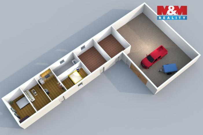 Prodej rodinného domu, Žiželice - Loukonosy, 66 m2