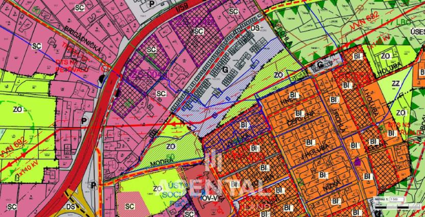 Prodej pozemku, Petřvald, Modrá, 24368 m2
