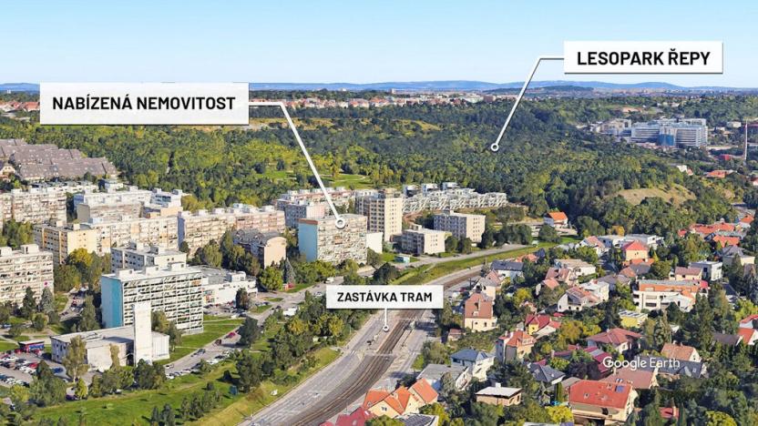 Prodej bytu 3+1, Praha - Řepy, Nevanova, 70 m2