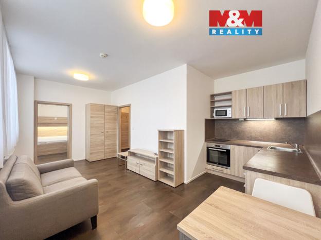 Pronájem bytu 2+kk, Praha - Hlubočepy, Geologická, 34 m2