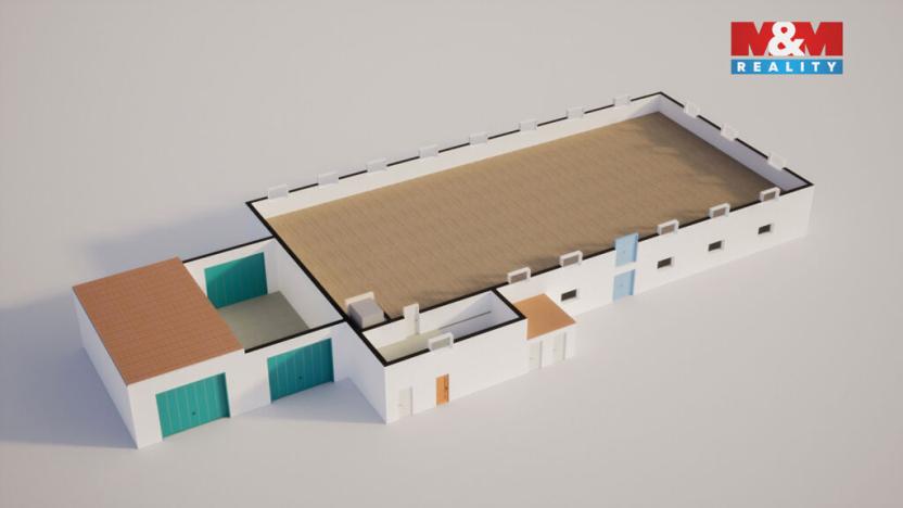 Prodej zemědělského objektu, Křešice - Sedlec, 2000 m2