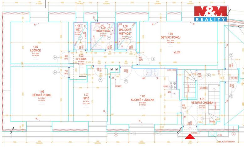 Pronájem bytu 4+1, Nýrsko - Bystřice nad Úhlavou, 96 m2