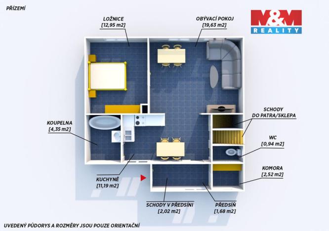 Prodej rodinného domu, Hrádek - Nová Huť, Zahradní, 92 m2