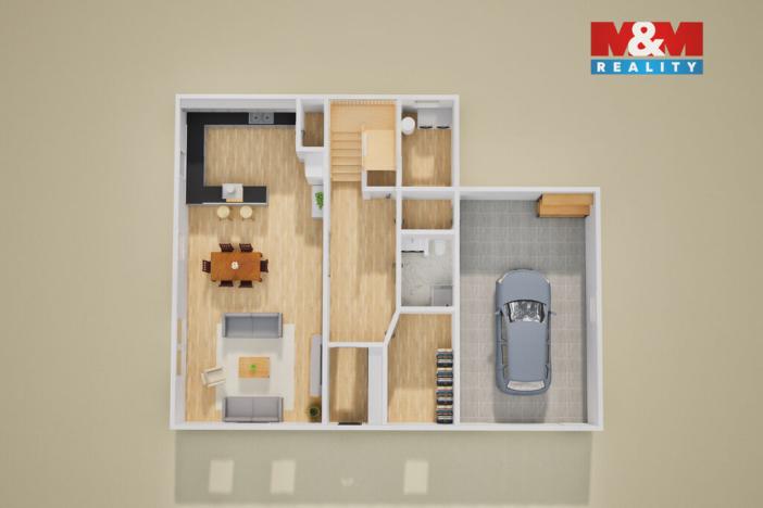 Prodej rodinného domu, Chuderov, 252 m2