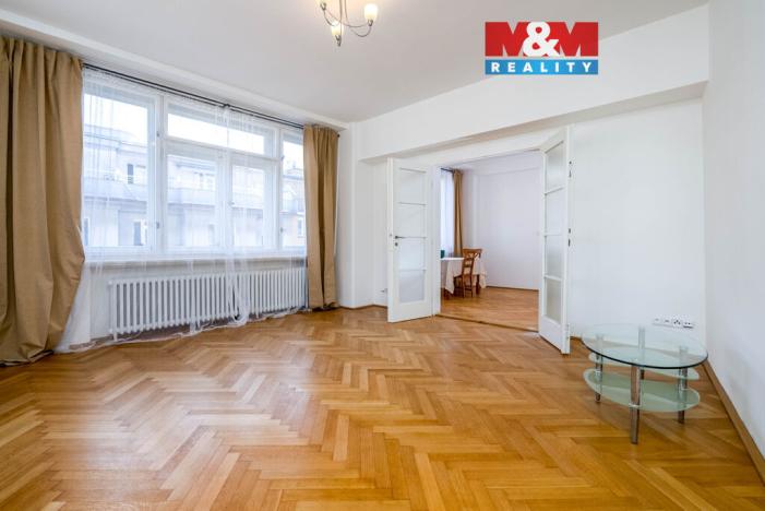 Pronájem bytu 3+1, Praha - Holešovice, Veletržní, 105 m2