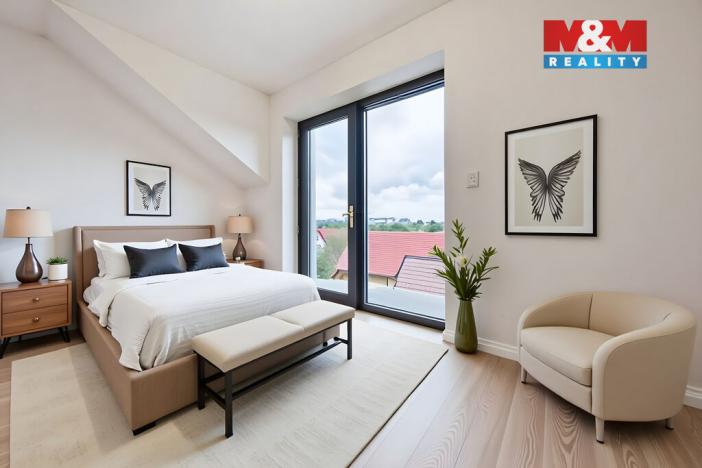 Prodej bytu 4+kk, Praha - Holyně, náměstí Pod lípou, 128 m2