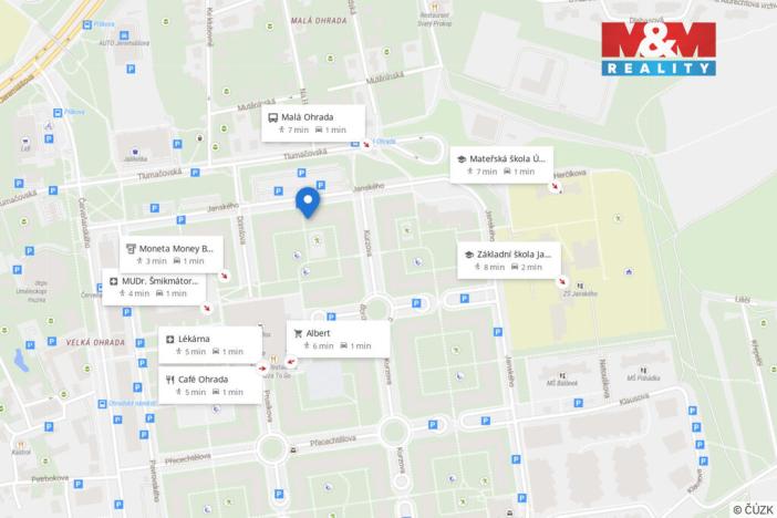 Prodej bytu 3+kk, Praha - Stodůlky, Janského, 80 m2