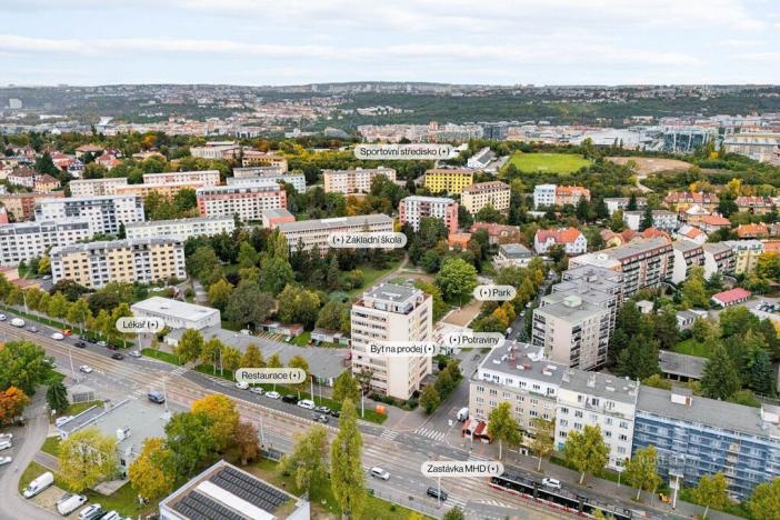 Prodej bytu 3+kk, Praha - Žižkov, U kněžské louky, 67 m2