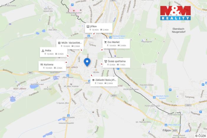 Prodej rodinného domu, Jiříkov - Starý Jiříkov, Svobodova, 200 m2