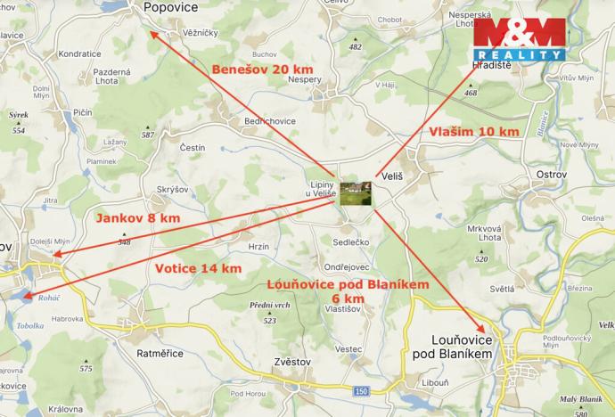 Prodej pozemku pro bydlení, Veliš - Lipiny u Veliše, 74 m2