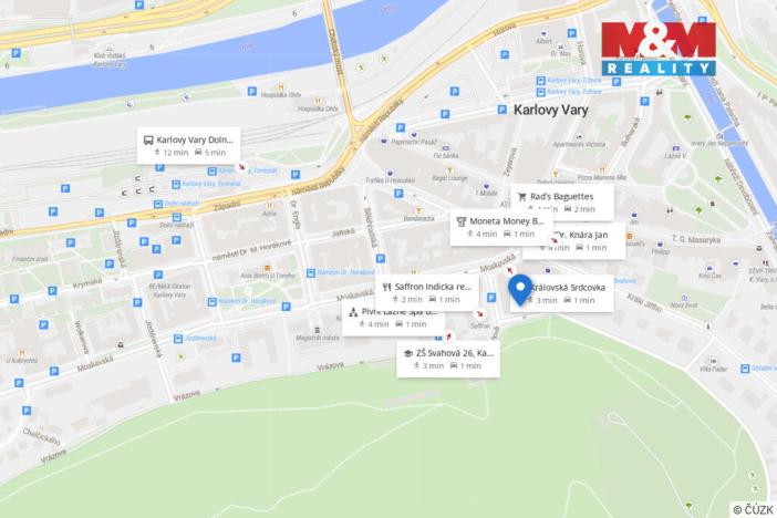 Prodej bytu 2+kk, Karlovy Vary, Svahová, 80 m2