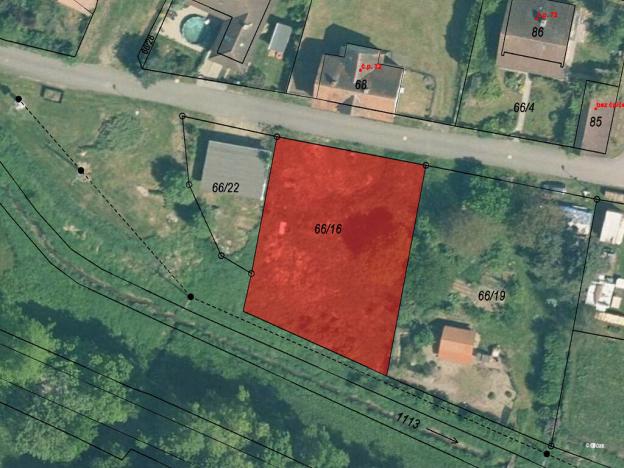 Prodej pozemku, Hajany, 907 m2