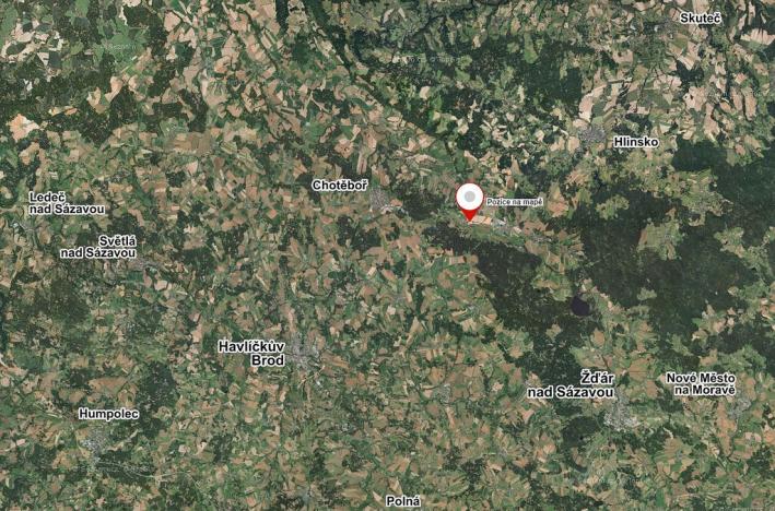 Prodej pole, Sobíňov, 7578 m2