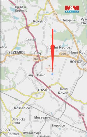 Prodej pole, Dolní Roveň - Komárov, 34382 m2