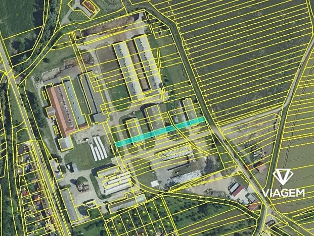 Prodej podílu komerčního pozemku, Horní Němčí, 530 m2