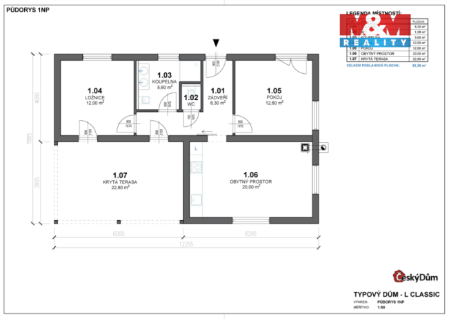 Prodej rodinného domu, Plasy - Nebřeziny, 60 m2