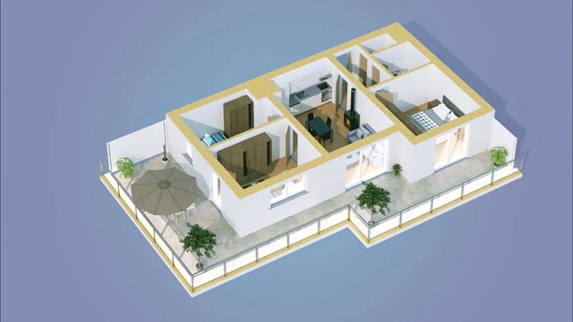 Prodej bytu 4+kk, Třešť, Nádražní, 70 m2