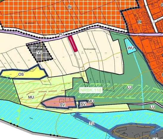 Prodej zahrady, Boršov nad Vltavou, K Pilotovi, 460 m2