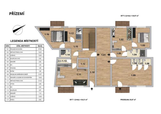 Prodej rodinného domu, Veselí nad Moravou, 893 m2