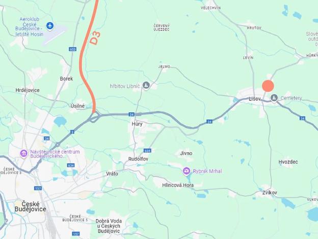 Pronájem výrobních prostor, Lišov, Hůrecká, 5000 m2