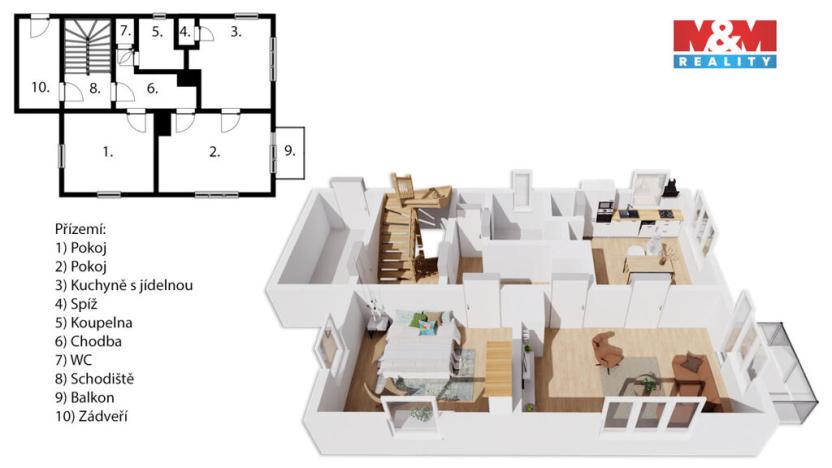 Prodej rodinného domu, Jilemnice, Na Kozinci, 170 m2