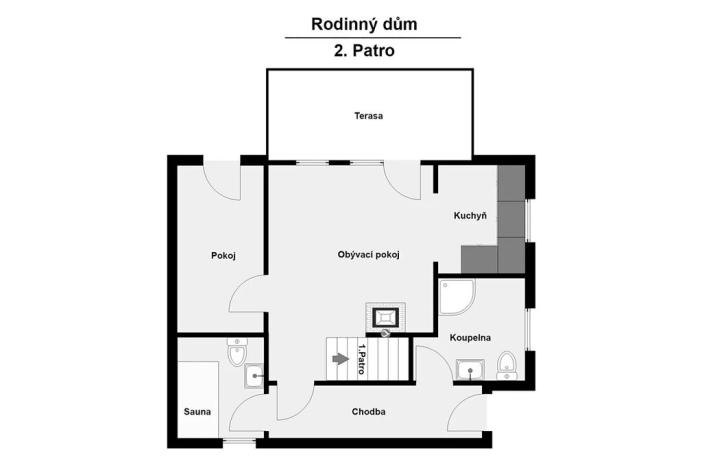 Prodej chaty, Vojníkov, 170 m2