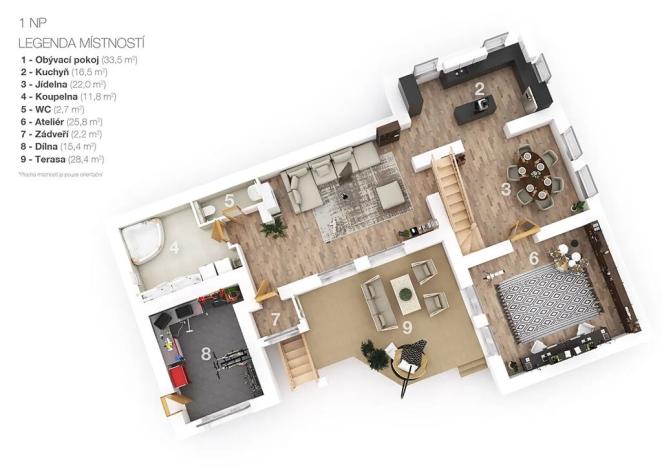 Prodej rodinného domu, Lety, Sokolská, 265 m2