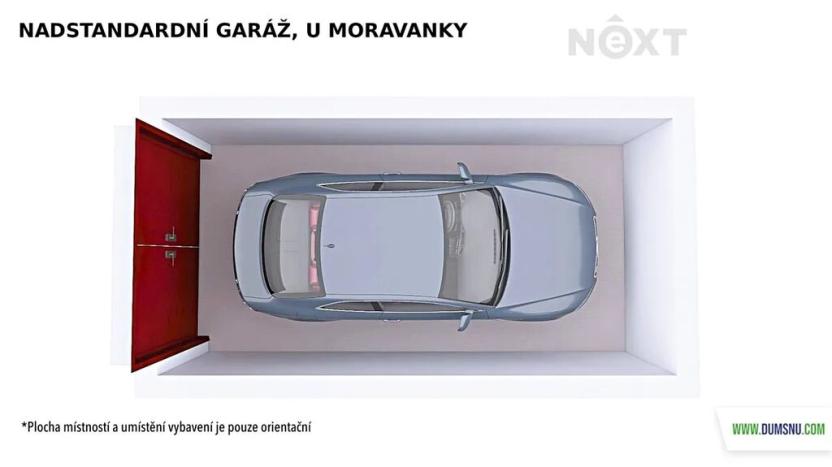 Pronájem garáže, Šumperk, K. H. Máchy, 23 m2